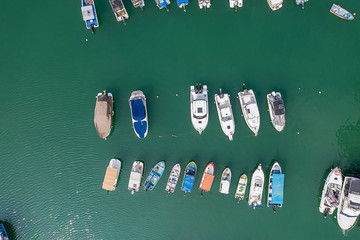 14 Nov 2019 Boat Anchored In The River at tko hk © Seaonweb