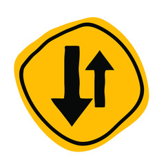 yellow sign