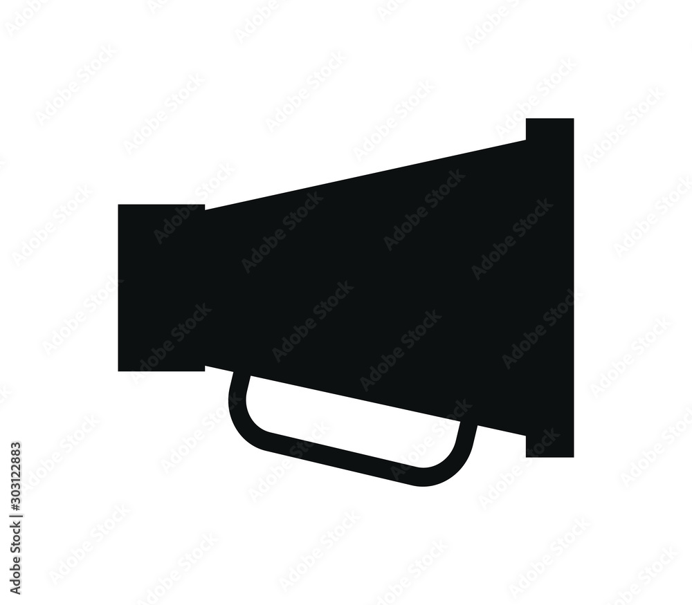 Poster megaphone icon