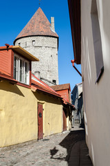 Street in Tallinn Old Town