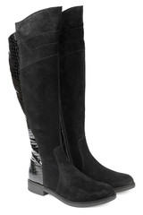 women's boots isolated