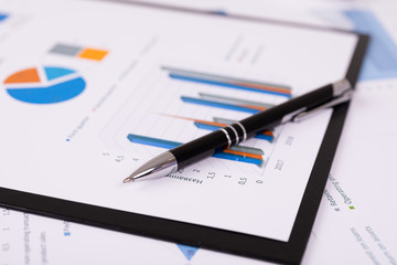 documents on the table, office workplace