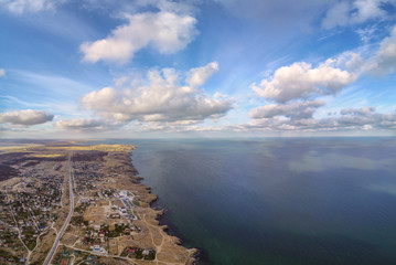 The Azov coast of the Crimea