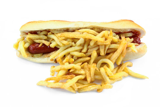 sandwich de friterie (france) appelé américain