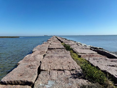 rock jeti in Port O Connor