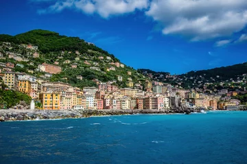 Camogli is a fishing village and tourist resort located on the west side of the peninsula of Portofino, on the Golfo Paradiso in the Riviera di Levante