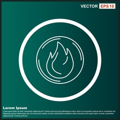 Flame icon for your project