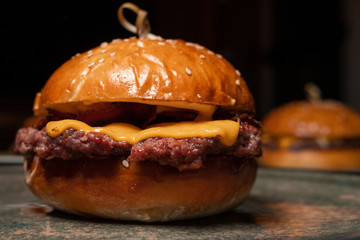 juicy Burger with a nice beef Patty