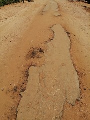 footprints in the sand