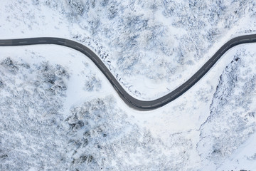 Winter in den Bergen