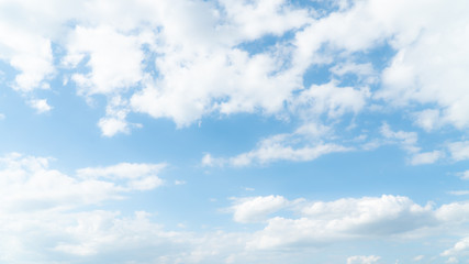 Naklejka na ściany i meble blue sky with cloud in sunshine day.