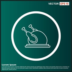 Chicken icon for your project