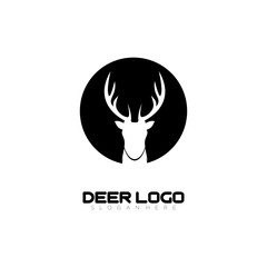 Vector illustration of a deer logo