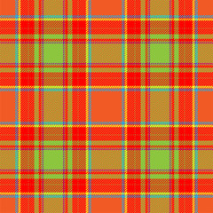 Tartan scotland seamless plaid pattern vector. Retro background fabric. Vintage check color square geometric texture.