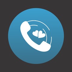 Love Phone icon for your project