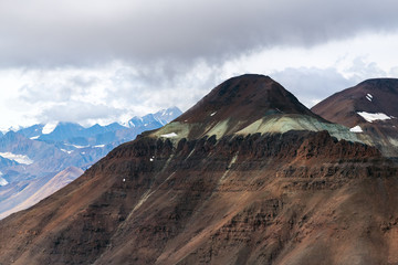 Fototapeta premium Lava Peak in Kluane National Park, Yukon, Canada