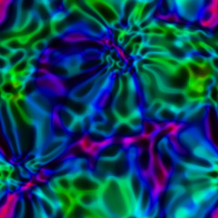 Fototapeta na wymiar Cosmic plasma seamless backround, energy waves and bubles of very bright colors from deep universe, ultra high resolution texture. Abstract rendered pattern, New galaxy birth from glowing nebula gas
