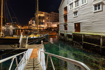 Alesund Norwegen im Herbst