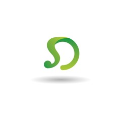 s d letter collection logo