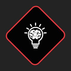  Creative mind icon for your project