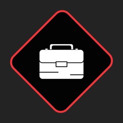 Obraz premium Briefcase icon for your project