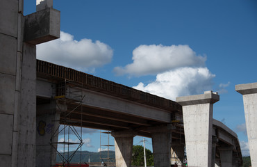 The underpass under construction1