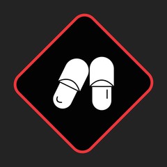 Sandal icon for your project