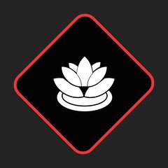 Floating Flowers icon for your project