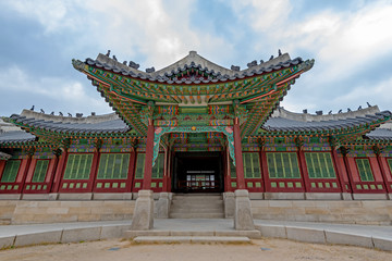 Changdeokgung palace in Seoul South Korea