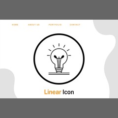  Bulb icon for your project