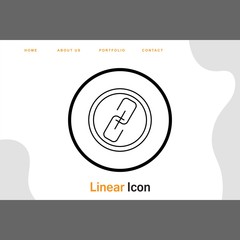 Link Building icon for your project