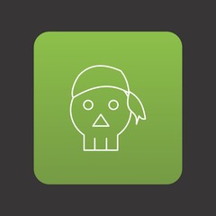  Pirate Bandana icon for your project