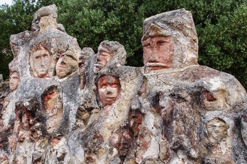 Enchanted Castle of Sciacca, open-air museum in Agrigento, Sicily