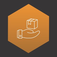 Hand Over Package icon for your project