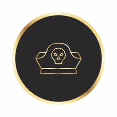 Pirate Hat icon for your project