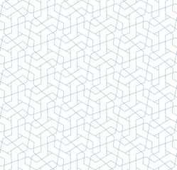 Seamless linear pattern in blue color.