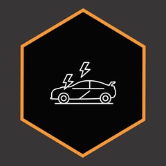 Fototapeta premium car icon for your project