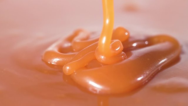 4K - Liquid caramel. Sweet candy filling