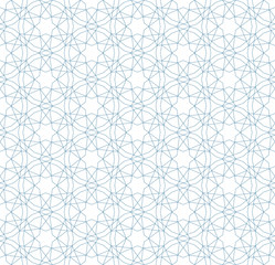 Seamless linear pattern in blue color.