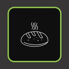 Hot Bread icon for your project
