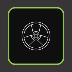 Radiation icon for your project