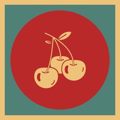 Cherries icon for your project