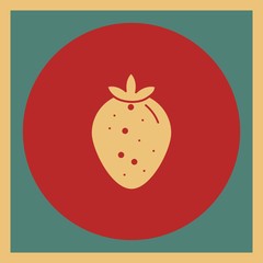Strawberry icon for your project