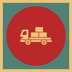 Transport Truck icon for your project