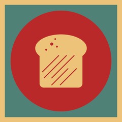 Bread icon for your project
