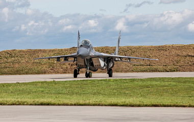 Soviet-made military jet