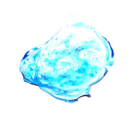 paints gouache mixing blue white