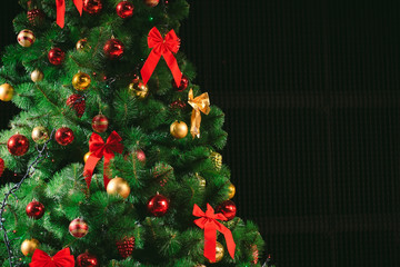 Christmas tree background