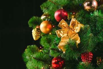 Christmas tree background