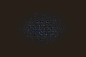 Abstract background consisting of small, multicolored pixels and square.